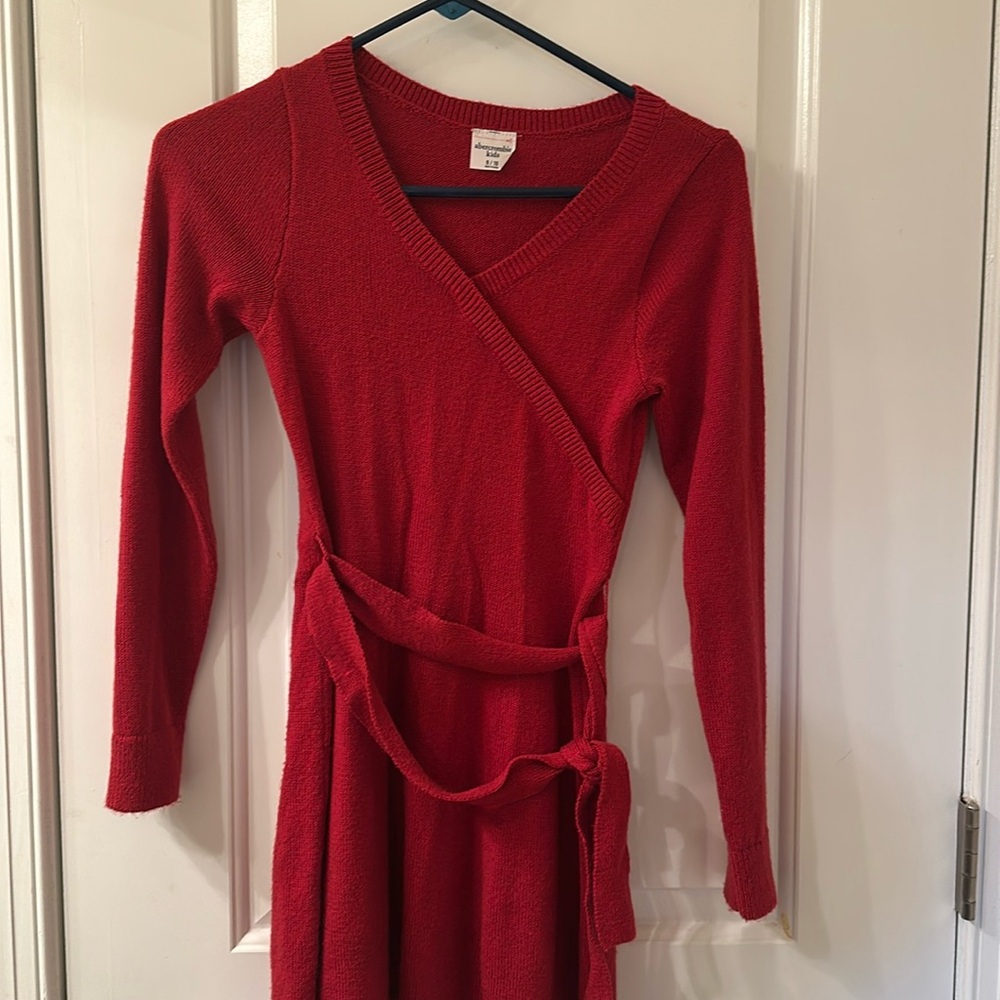 Abercrombie kids. Red dress mini. Size 9/10 kids.